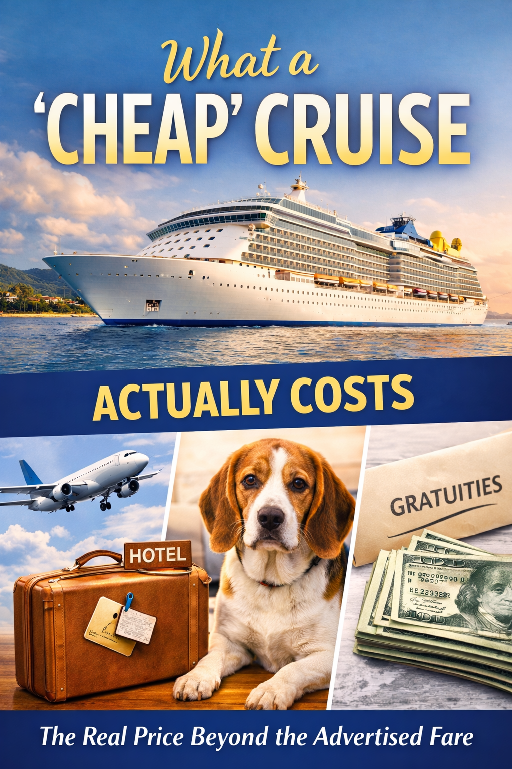 What a ‘Cheap’ Cruise Actually Costs (After Flights, Dog Boarding, and Everything Else)