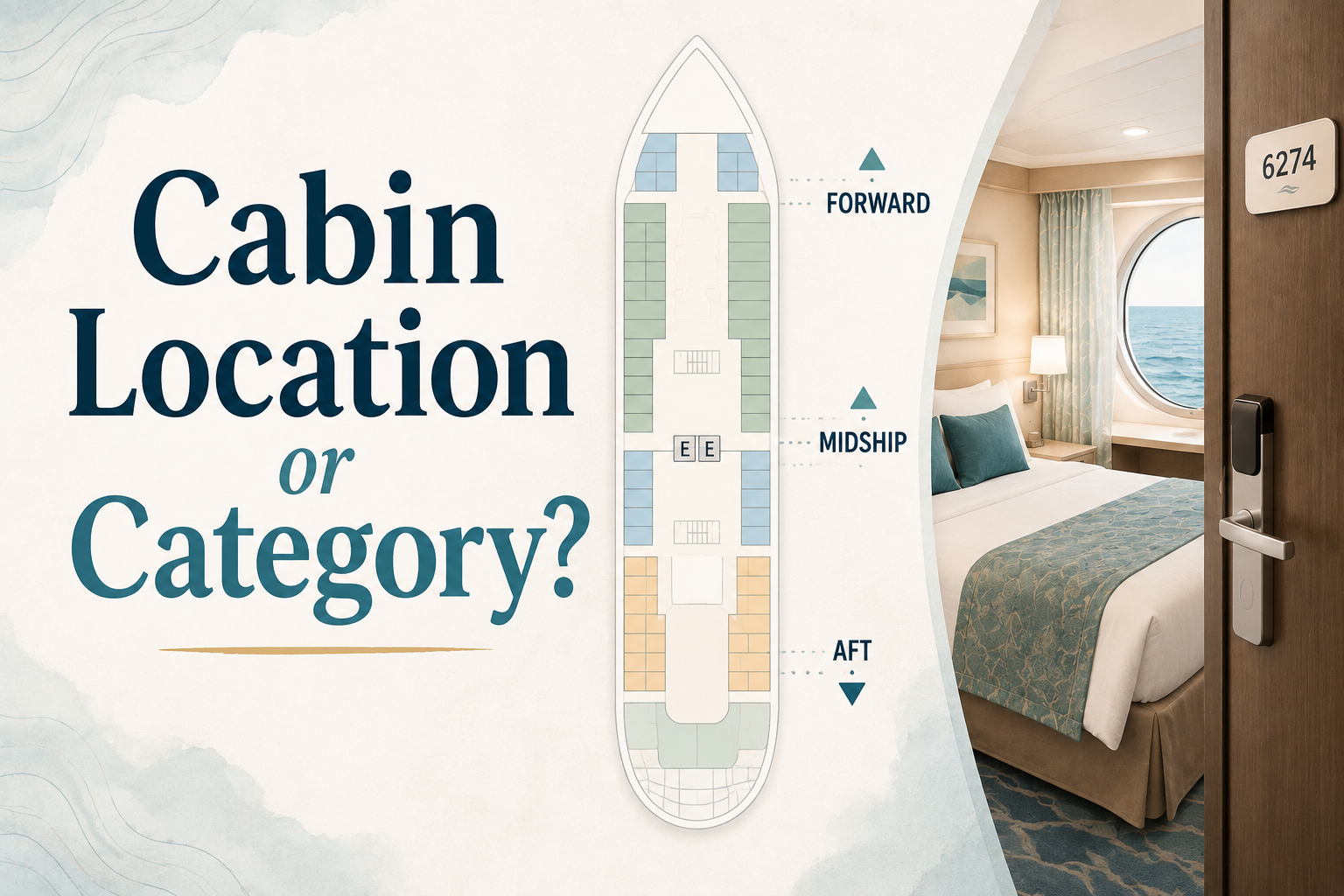 Cruise Cabin Location or Cabin Category: Which Matters More?