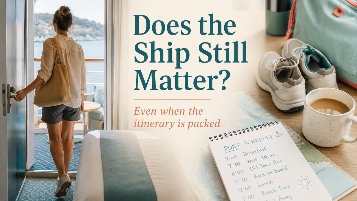 How Much Does the Ship Matter on a Port-Intensive Cruise?